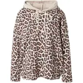 Zwillingsherz Sudadera 'Leo' beige / marrón / negro