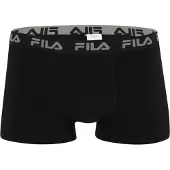 FILA Calzoncillo boxer gris / negro