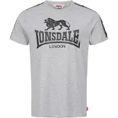 Lonsdale Camiseta 'STOUR' gris / negro
