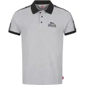 Lonsdale Camiseta 'Setter' gris moteado / negro / blanco