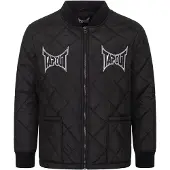 TAPOUT Chaqueta de entretiempo 'Punkass' negro / blanco