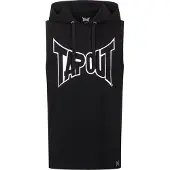 TAPOUT Camiseta 'Alameda' negro / blanco