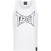 TAPOUT Camiseta 'Tipton Singlet' negro / blanco