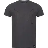 TAPOUT Camiseta antracita / negro