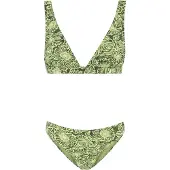 Shiwi Amy Bikini Set Daisy Bouquet Green Daisy Bouquet Talla: 36 | Bikinis Outlet | Mujer | Verde