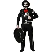Atosa Disfraz De Hombre Mexican Skeleton
