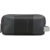 Piquadro Urban Neceser Piel natural 23 cm gris