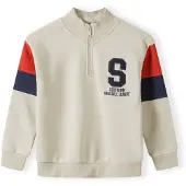 MINOTI Sudadera navy / rojo / negro / blanco