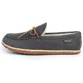 Minnetonka Mocasines 'Taft' gris oscuro
