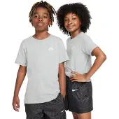 Nike - Big Kid's Sportswear Tee - Camiseta de manga corta size L, gris
