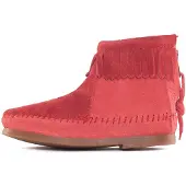 Minnetonka Botas rosa oscuro