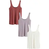 Next Top lila / rojo vino / blanco