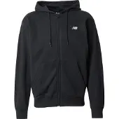 New Balance Sudadera con cremallera 'Essentials' negro / blanco