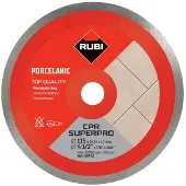Rubi Disco Diamantado Para Porcelánico Con Borde Continuo