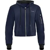 Winshape Chaqueta deportiva 'J009C' antracita / negro / blanco