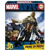 Educa Puzzle Lenticular 3d Marvel 300 Piezas