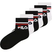 FILA Calcetines rojo / negro / blanco