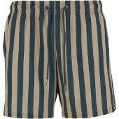 Urban Classics Bermudas beige oscuro / verde oscuro