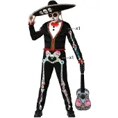 Atosa Disfraz De Niño Mexican Skeleton