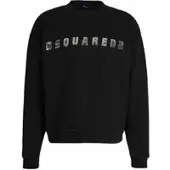 Dsquared2 Sweatshirt Black Talla: XL | Jerséis Outlet | Hombre | Negro