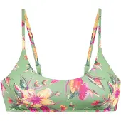 LASCANA Top de bikini 'Malia' amarillo / verde / verde claro / rosa