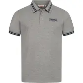 Lonsdale Camiseta 'Markham' navy / gris moteado