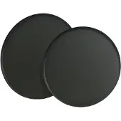 Basics Juego De Bandejas Redondas Acero 30/35 Cm 2 Unidades