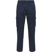 Only & Sons Pantalón cargo 'Verjüngt' azul noche