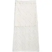 Desigual , Falda encaje, Blanco, S