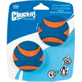 Chuckit! Ultra Squeaker Ball - Medium - 2 piezas