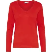 Saint tropez Jersey 'MilaSZ' rojo vivo