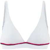 s.Oliver Top de bikini rosa / blanco