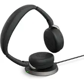 Jabra Auriculares Inalámbricos Evolve2 65 Flex Ms Stereo + Wireless Charger Usb-a