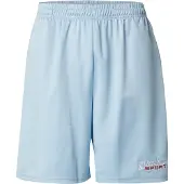 Karl kani Pantalón azul claro / rojo sangre / offwhite