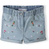 MINOTI Vaquero azul denim / amarillo / verde / blanco