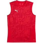 Puma Camiseta de fútbol 'teamCUP' rojo / blanco