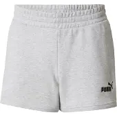 Puma Pantalón deportivo 'ESS No. 1' gris claro / negro