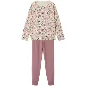 Name it Pijama 'Nostalgia Flower' beige / marrón / caqui / altrosa