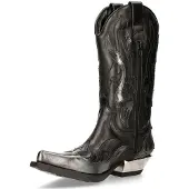 New rock Botas camperas '7921-S3' negro