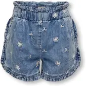 ONLY GIRLS Vaquero 'KOGDandy' azul denim / offwhite