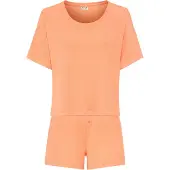LASCANA Pijama de pantalón corto coral