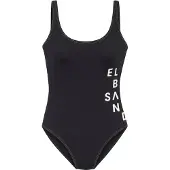 Elbsand Traje de baño negro / blanco