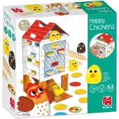 Jumbo Juego De Mesa Happy Chickens