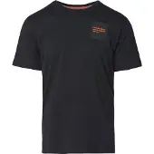 KOROSHI Camiseta naranja / negro