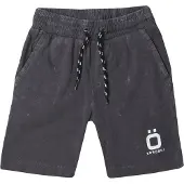 KOROSHI Pantalón antracita / blanco