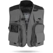 Normani Chaleco deportivo ' Manta ' gris / negro