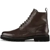 Strellson Botas con cordones marrón oscuro