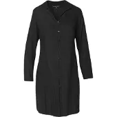 KOROSHI Vestido camisero negro