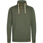 !Solid Sudadera 'Trip' cognac / verde / blanco