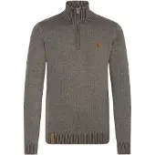 INDICODE JEANS Jersey 'Nathen' gris oscuro